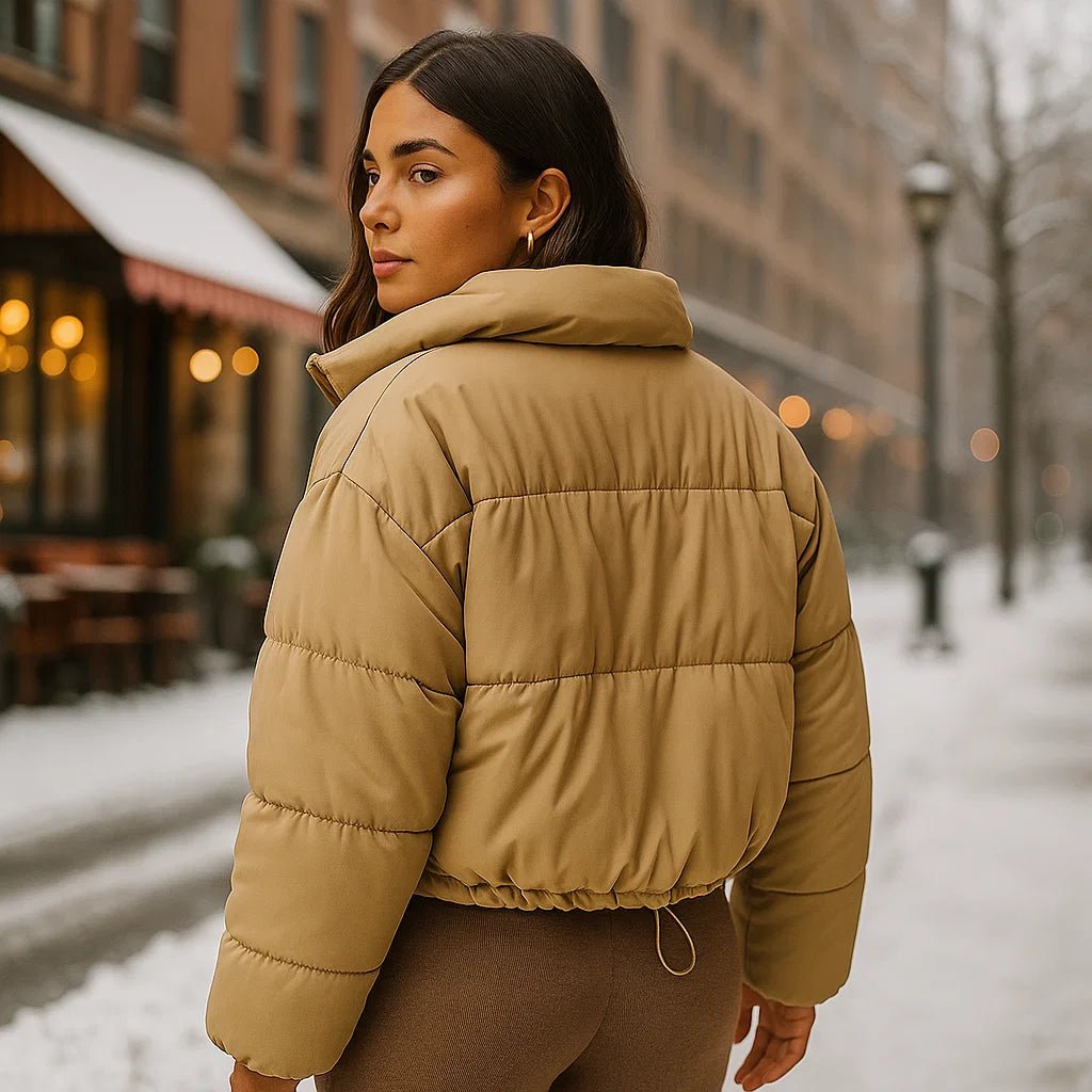 Katri Kurtka - Wysoki Kołnierz - Zamek Błyskawiczny - Ciepła i Stylowa - vivano - warszawa