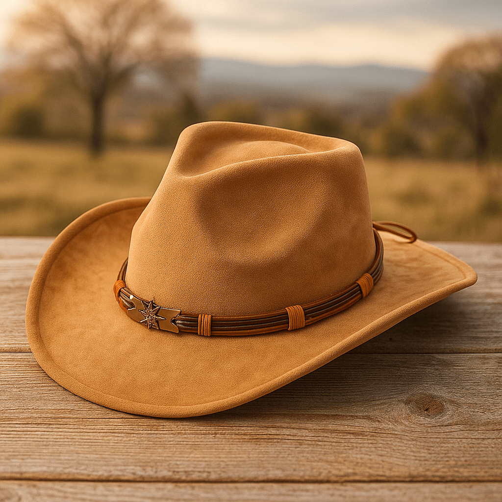Klasyczny Zamszowy Kapelusz Kowbojski Steen - vivano - warszawa