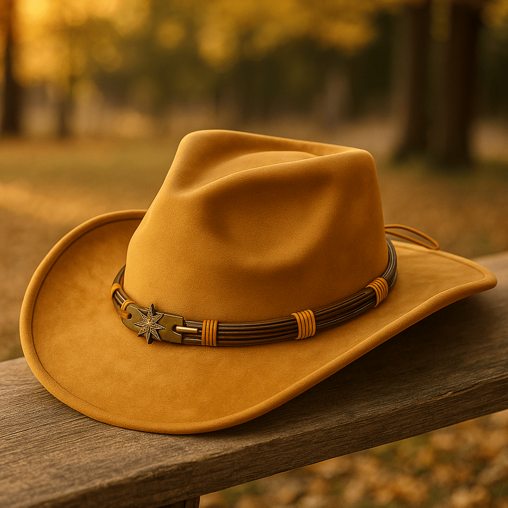 Klasyczny Zamszowy Kapelusz Kowbojski Steen - vivano - warszawa