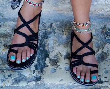 Kolorowe Sandały Plażowe - Wygodne Letnie Buty LISSA - vivano - warszawa