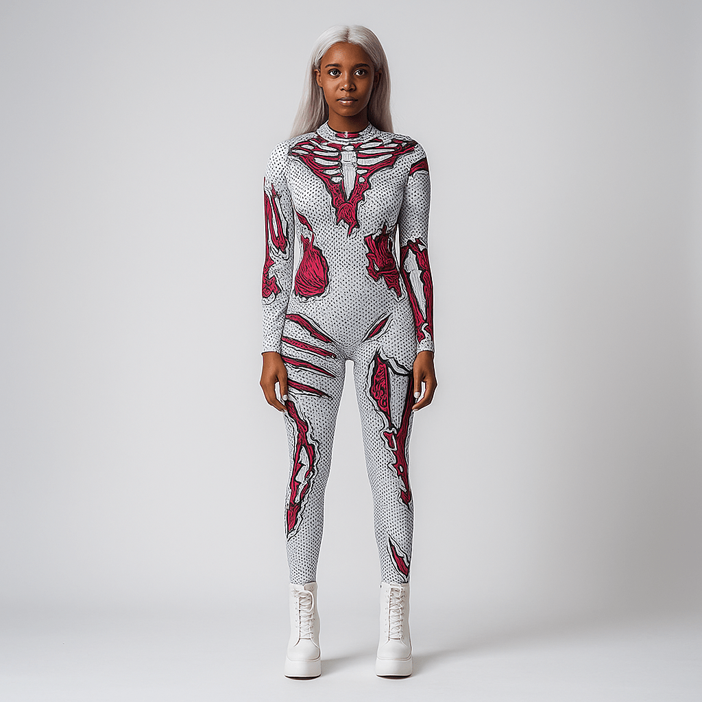 Kostium Halloween Alice - Komfortabelt Poliestrertøj - Holdbar Design - vivano - warszawa