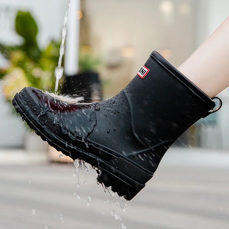 Gumowe Buty Damskie | Wodoodporne, Półobutek | Wygoda na Każdy Dzień