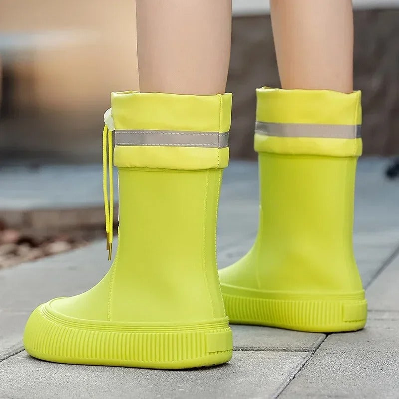 Damskie Gumowe Buty | Lekkie, Wodoszczelne | Do Deszczu