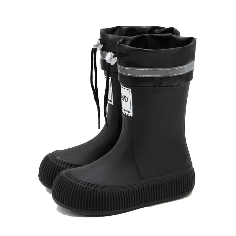 Damskie Gumowe Buty | Lekkie, Wodoszczelne | Do Deszczu