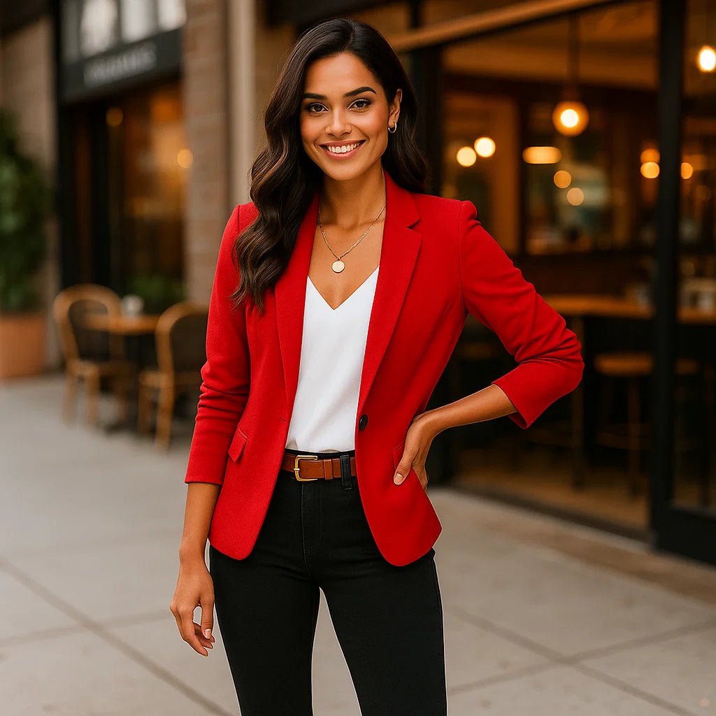 Marynarka Damska Elegancka – Dopasowany Krój i Styl - vivano - warszawa