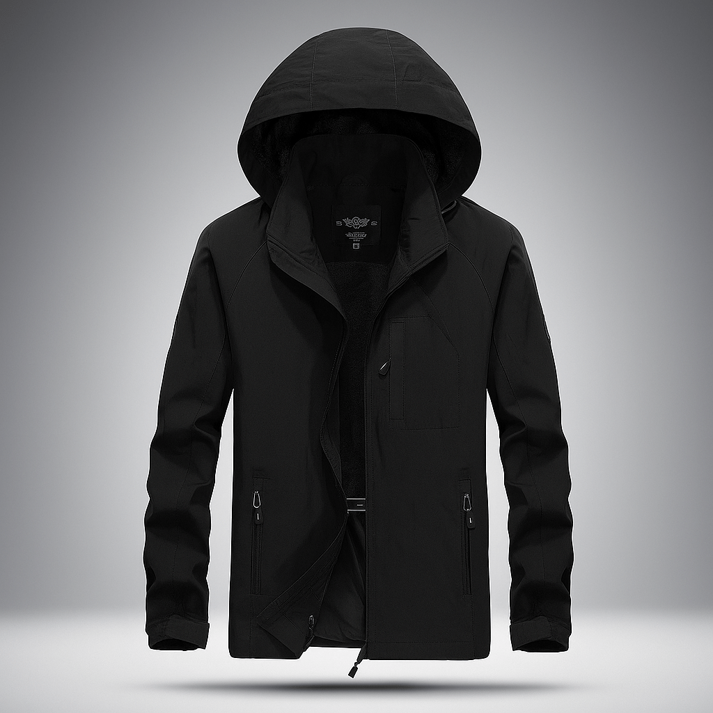 Męska Kurtka Wiosenna Casual z Kapturem - Lekka - Komfortowa - vivano - warszawa