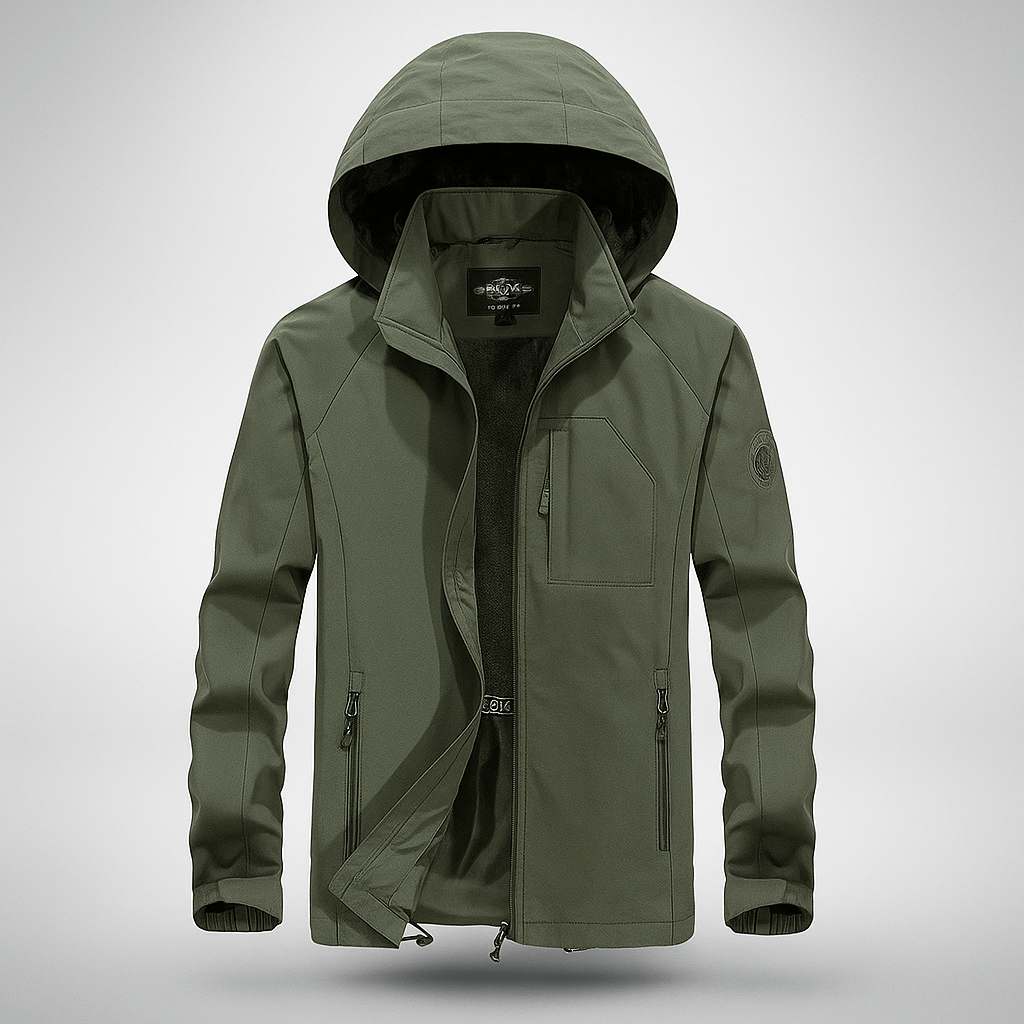 Męska Kurtka Wiosenna Casual z Kapturem - Lekka - Komfortowa - vivano - warszawa