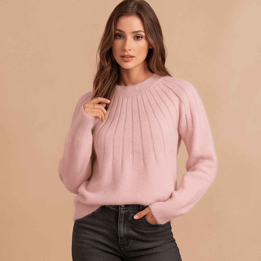 Miękki Kaszmirowy Sweter - Komfortowa Elegancja - Ciepło i Styl - vivano - warszawa