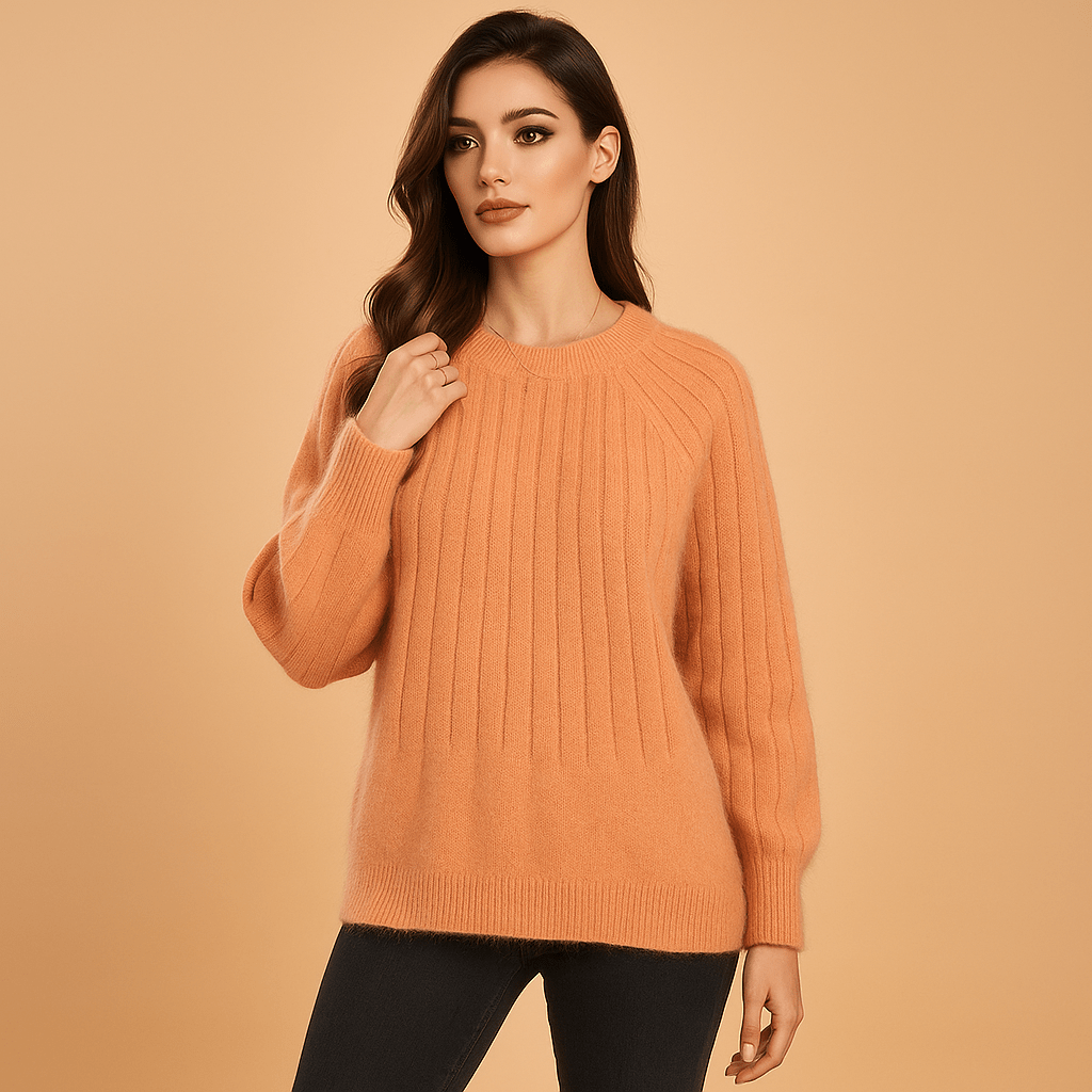 Miękki Kaszmirowy Sweter - Komfortowa Elegancja - Ciepło i Styl - vivano - warszawa