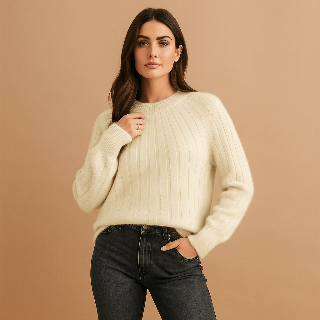 Miękki Kaszmirowy Sweter - Komfortowa Elegancja - Ciepło i Styl - vivano - warszawa