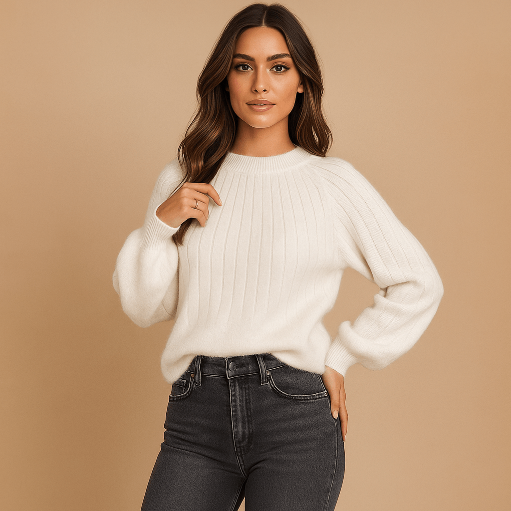 Miękki Kaszmirowy Sweter - Komfortowa Elegancja - Ciepło i Styl - vivano - warszawa