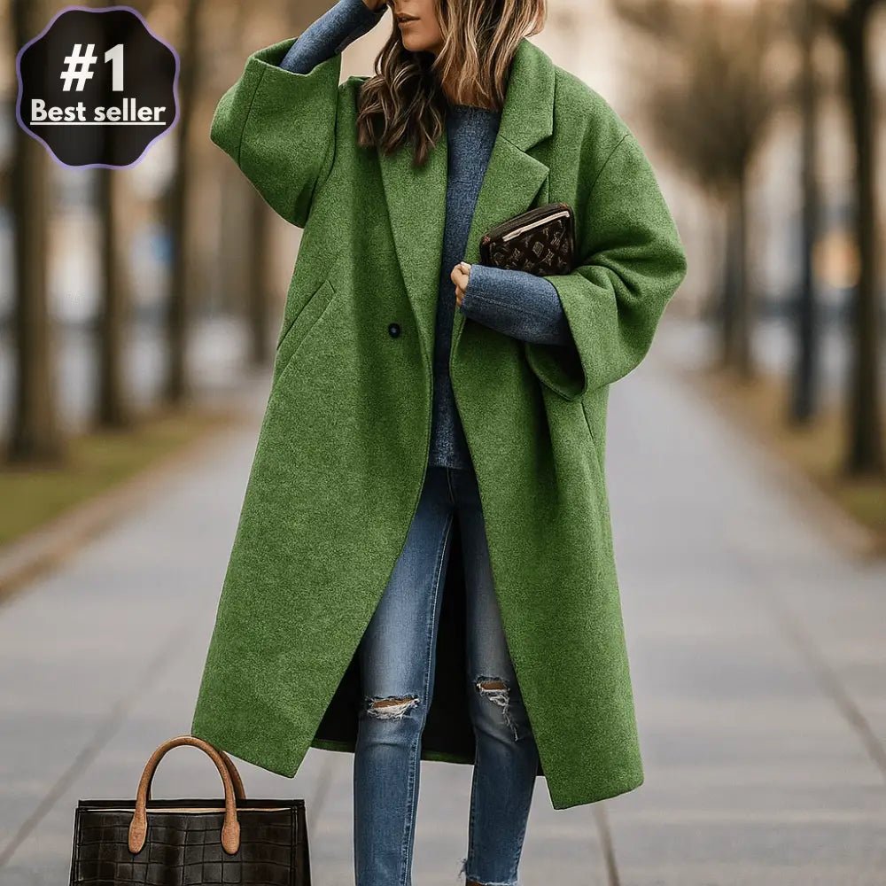 Milla – Limitowany Wełniany Płaszcz - vivano - warszawa