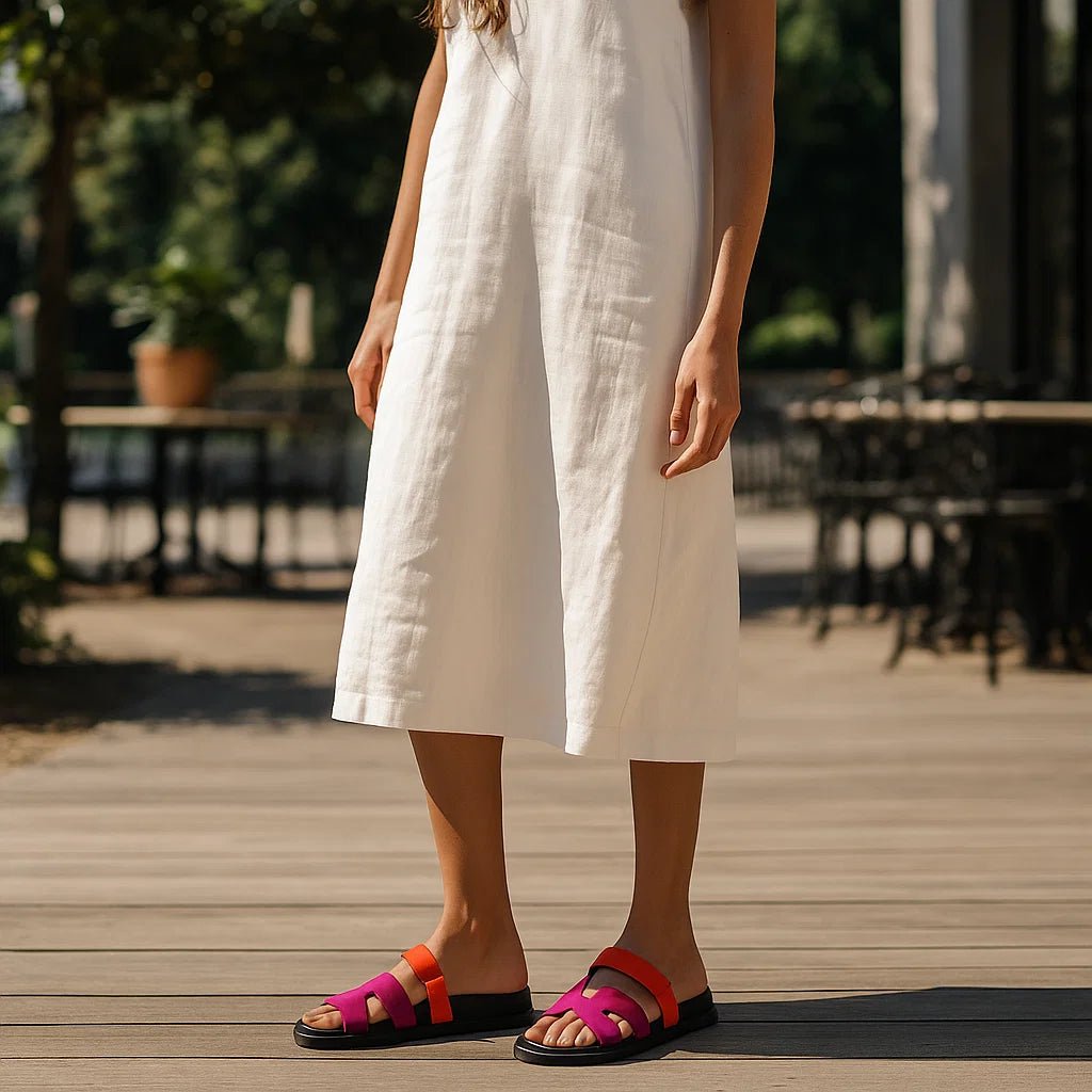 Mykonos eleganckie sandały damskie - vivano - warszawa