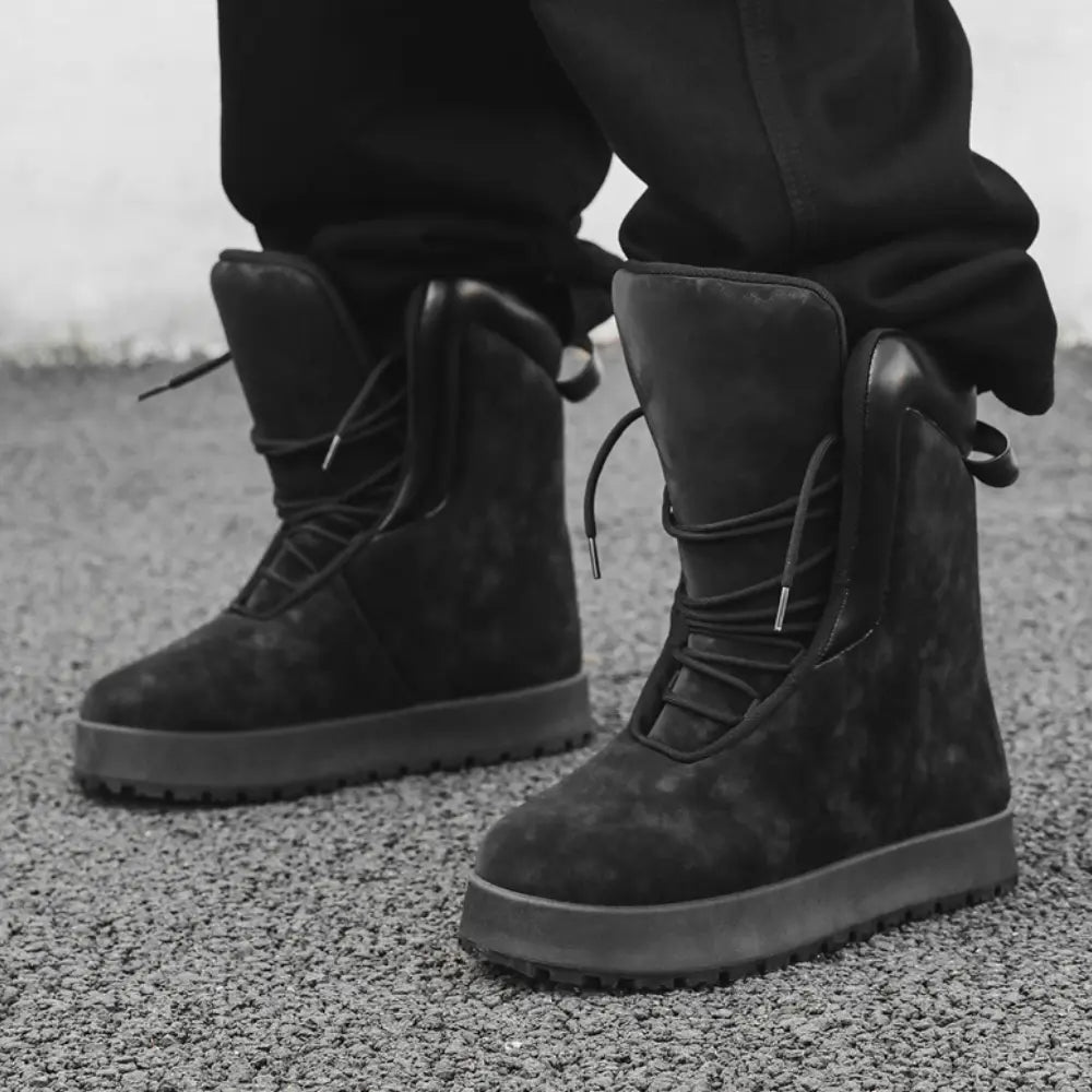 NOAH - Eleganckie Wysokie Botki Męskie - Optymalny Komfort - vivano - warszawa