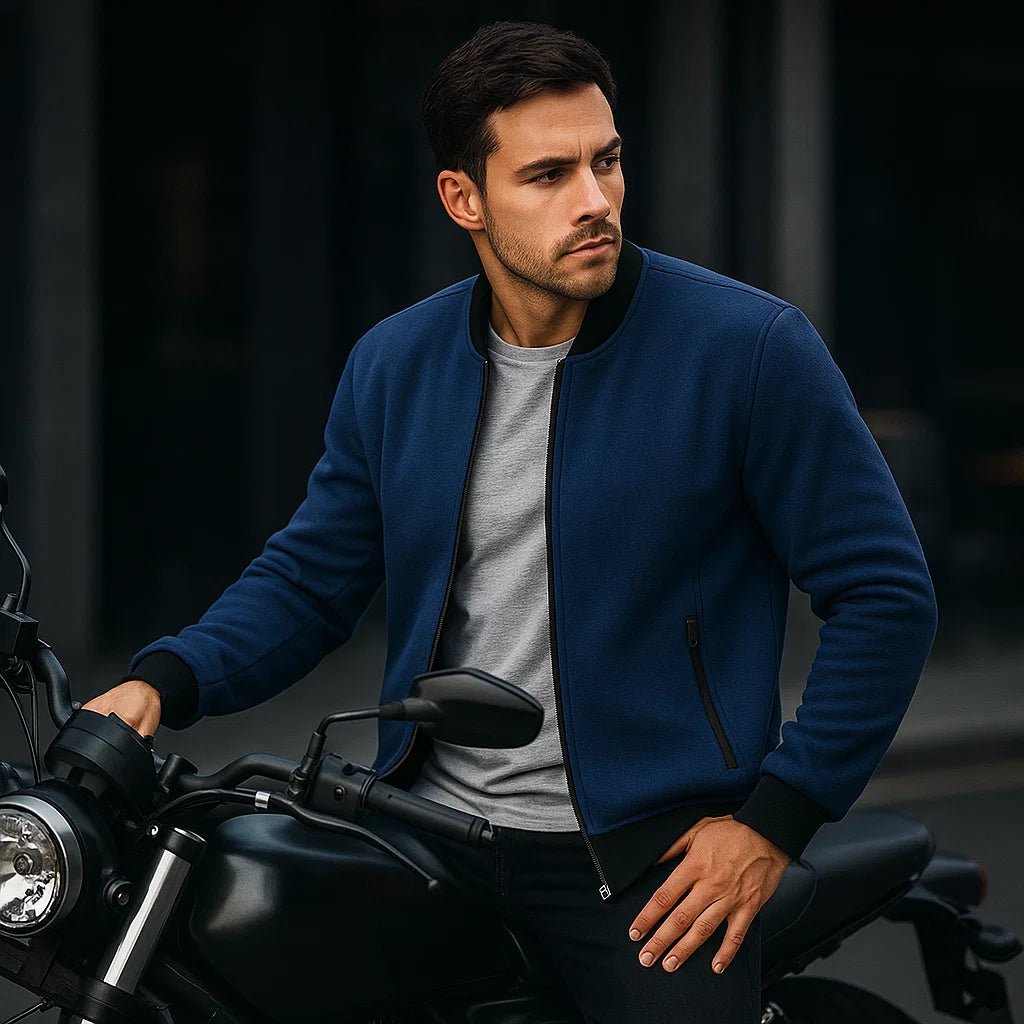 Oliver Varm Fleece Zip - Jacket - Miękki - Izolujący - Komfortowy - vivano - warszawa