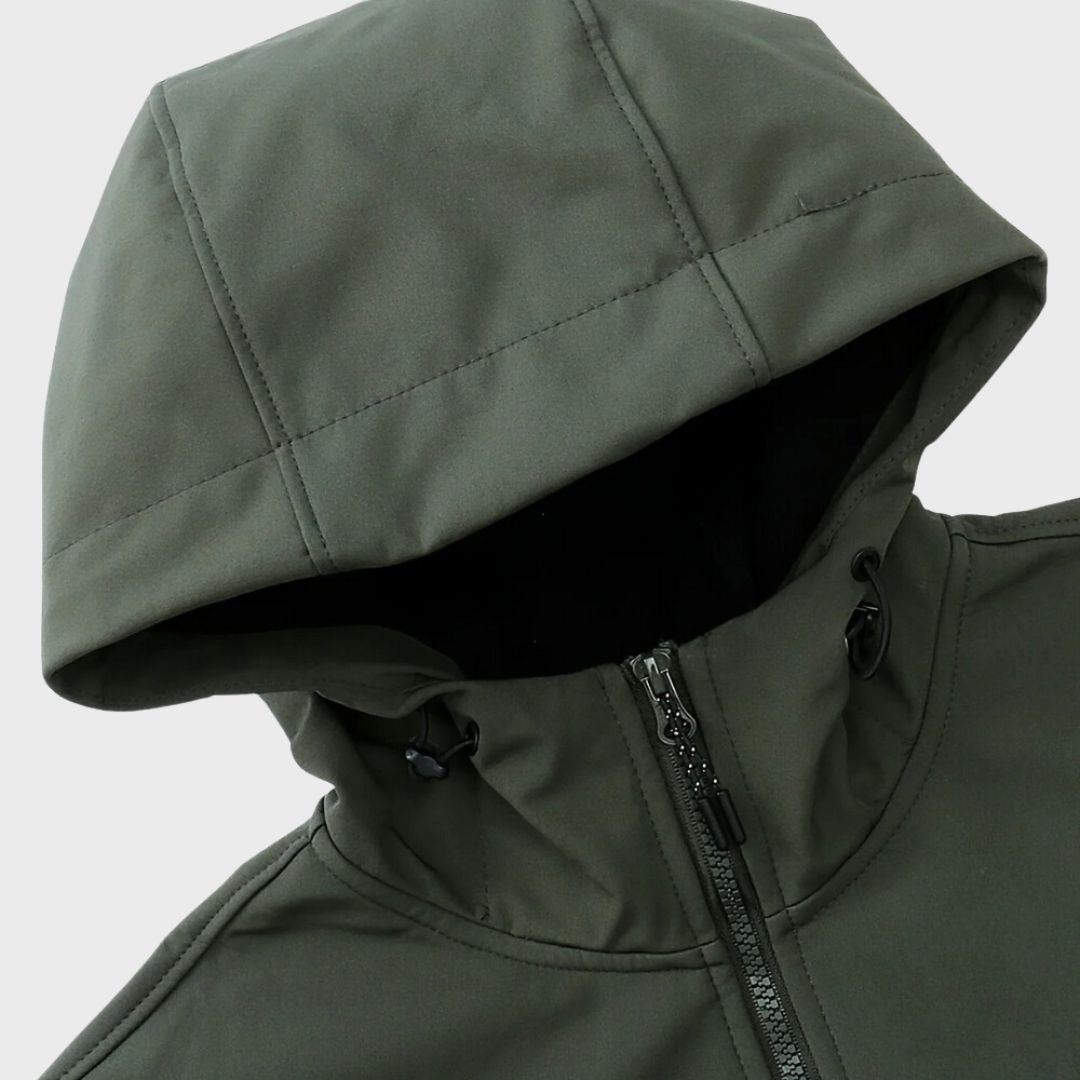 Kurtka Przeciwdeszczowa Męska | Softshell Oddychająca | Dopasowana