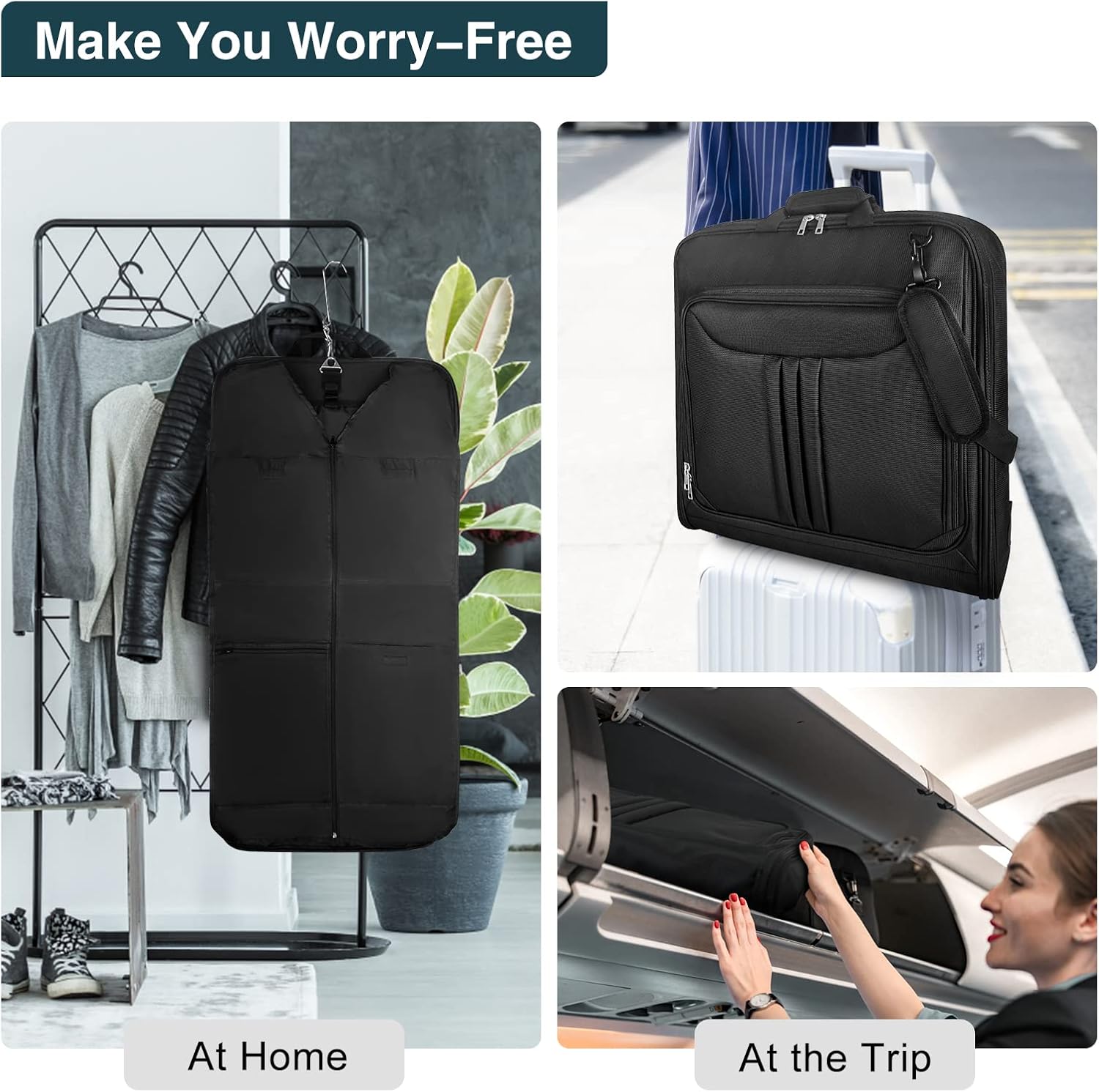 Torba do przechowywania ubrań | Wodoszczelna, 45L, Podróżna