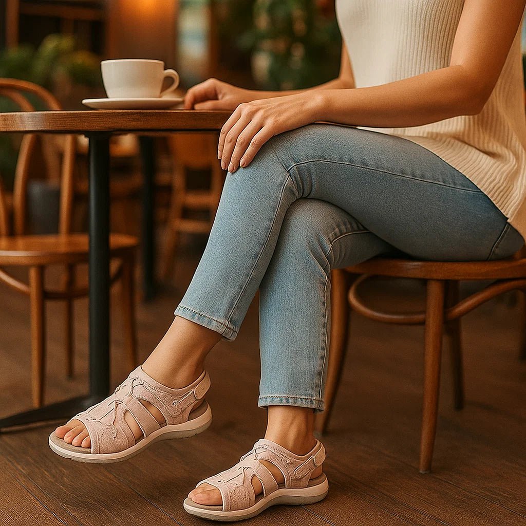 Sandały Damskie z Otwartym Noskiem – Komfort i Styl - vivano - warszawa