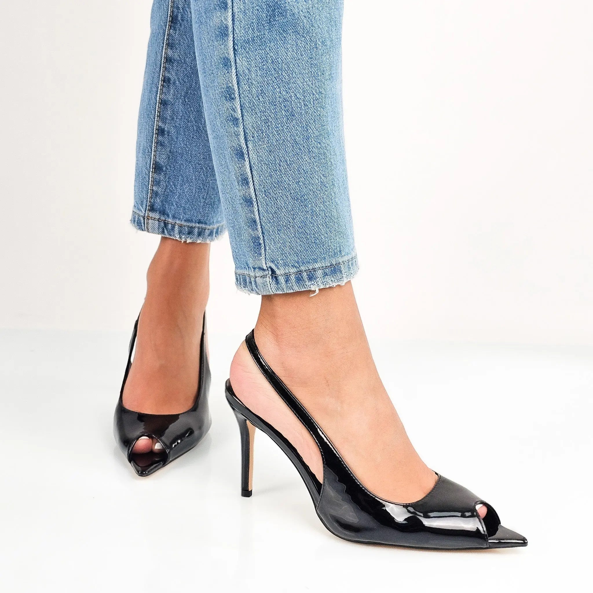 Sandały Slingback z odkrytą piętą Elisabetta - Elegancja Chic - vivano - warszawa