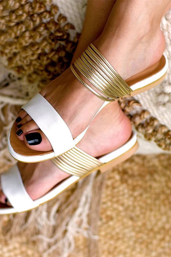 Sanne - Eleganckie pluszowe kapcie bawełniane dla kobiet - vivano - warszawa