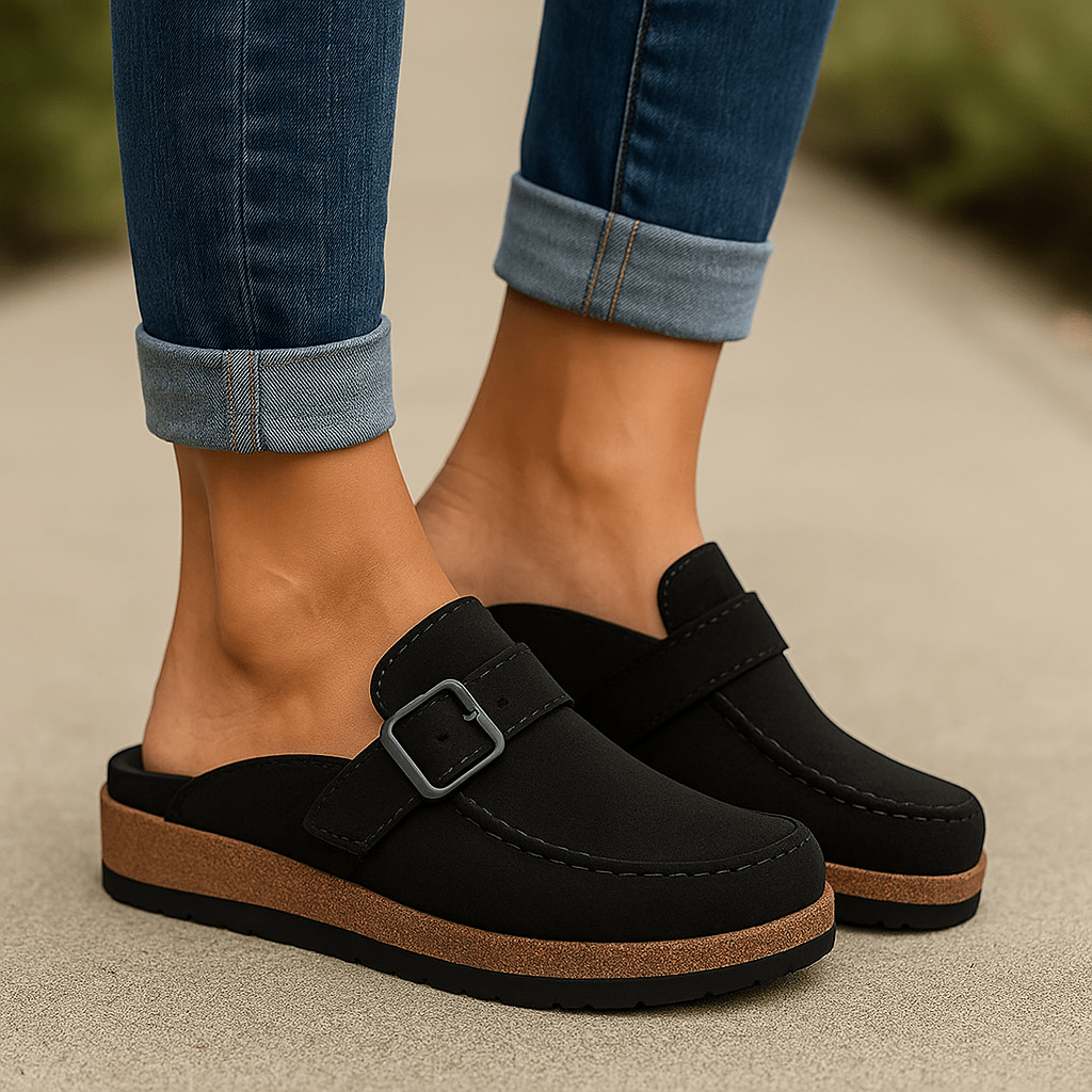 Shayla - Eleganckie Sandały Ortopedyczne - Komfortowe Regulowane - vivano - warszawa