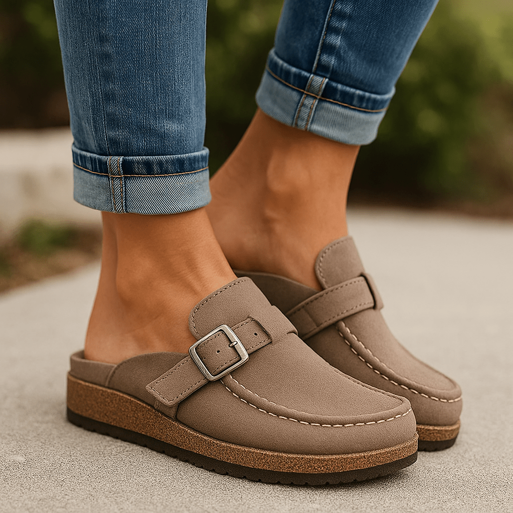 Shayla - Eleganckie Sandały Ortopedyczne - Komfortowe Regulowane - vivano - warszawa