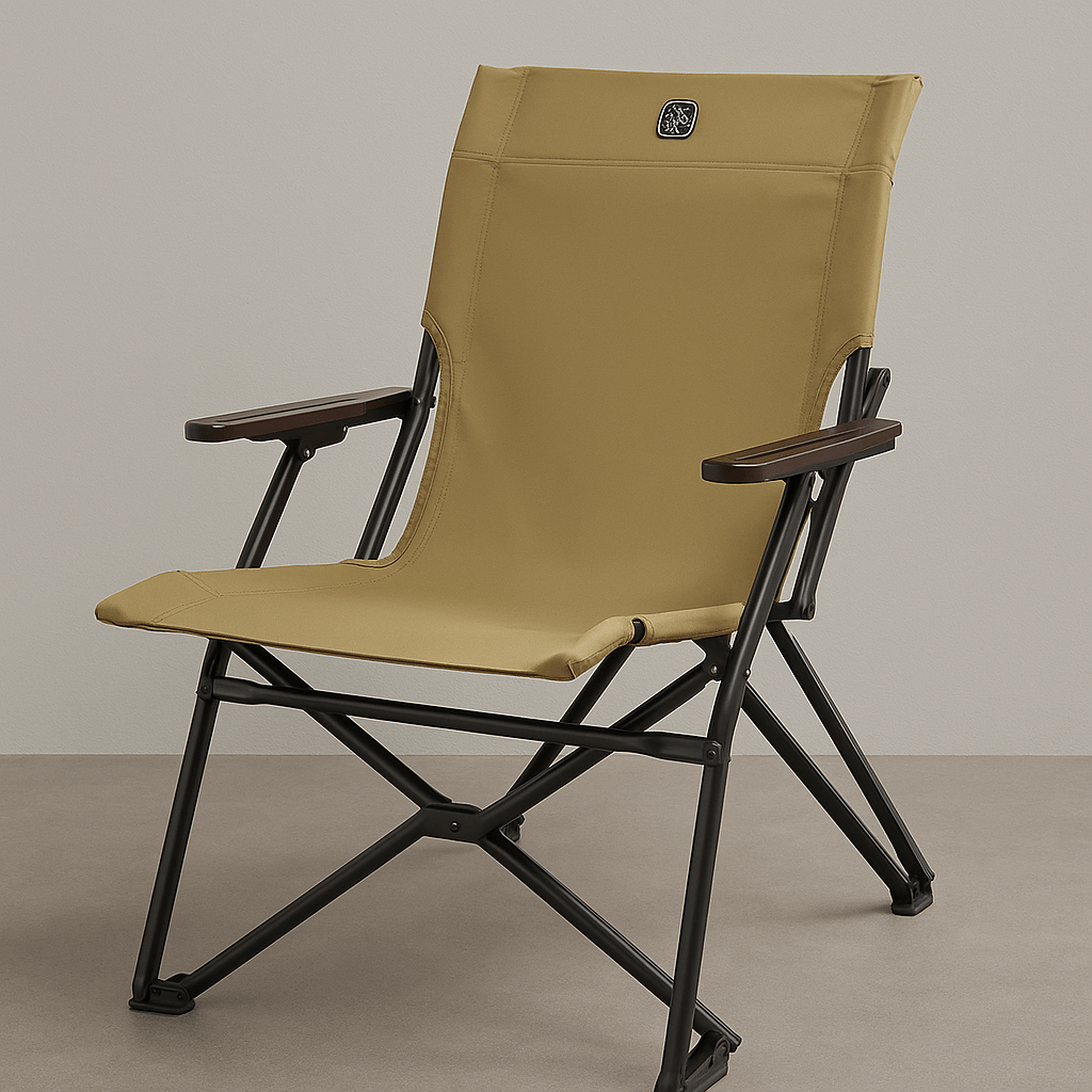 ShineTrip Krzesło Kermit - Komfortowe Składane Krzesło na Kemping - vivano - warszawa