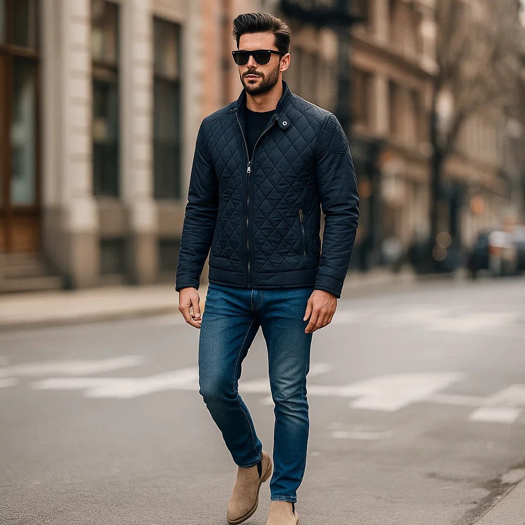 Skandynawska Kurtka - Elegancka - Ciepła - Trwała - Premium Materiały - vivano - warszawa