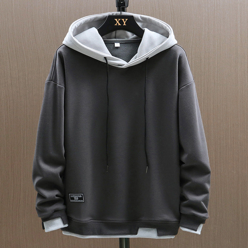 Bluza z kapturem | Dwa kolory, kieszenie kangurowe