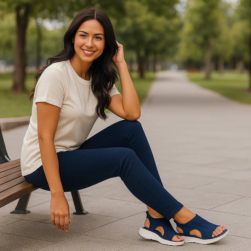 Sportowe sandały ortopedyczne damskie - vivano - warszawa