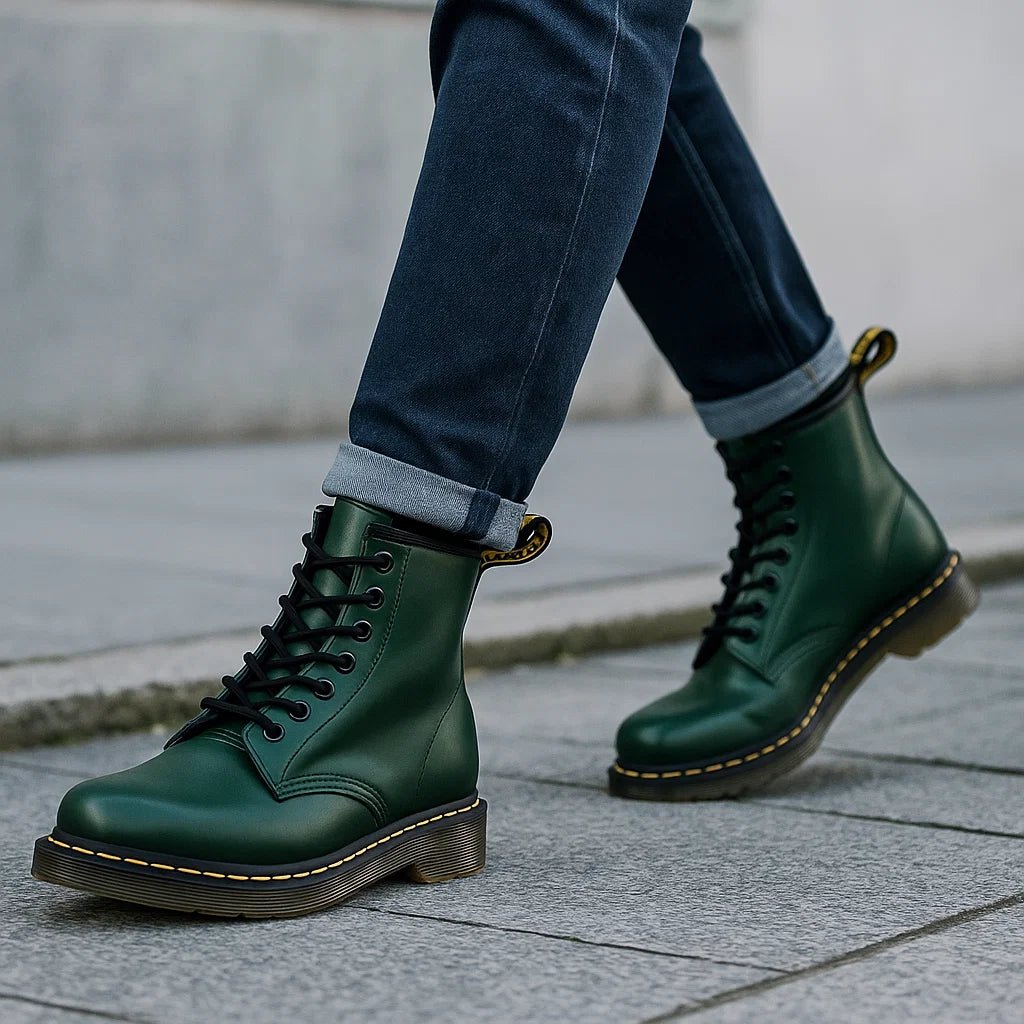 Stilla Botki – Eleganckie Skórzane Obuwie - mężczyzn - vivano - warszawa