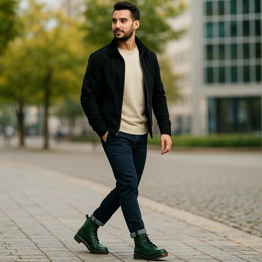 Stilla Botki – Eleganckie Skórzane Obuwie - mężczyzn - vivano - warszawa