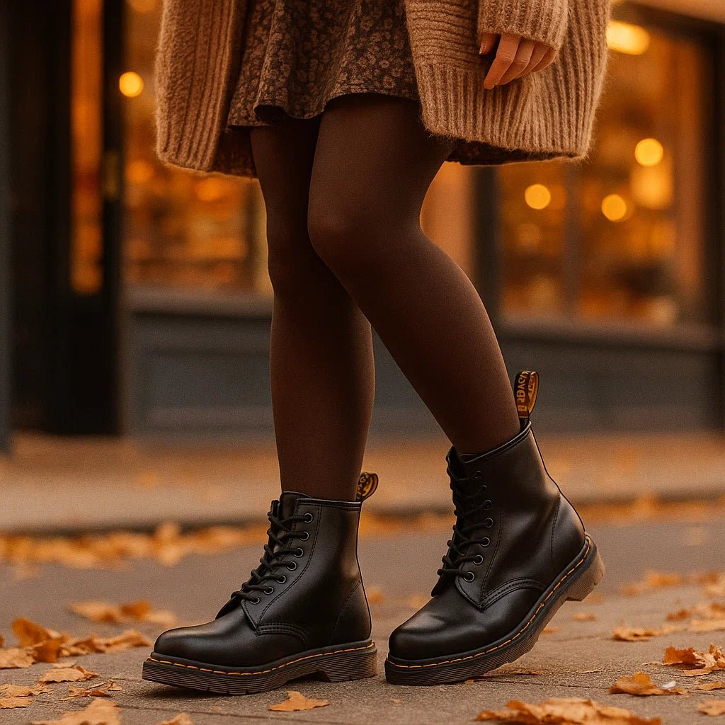 Stilla Botki – Eleganckie Skórzane Wysokie - vivano - warszawa