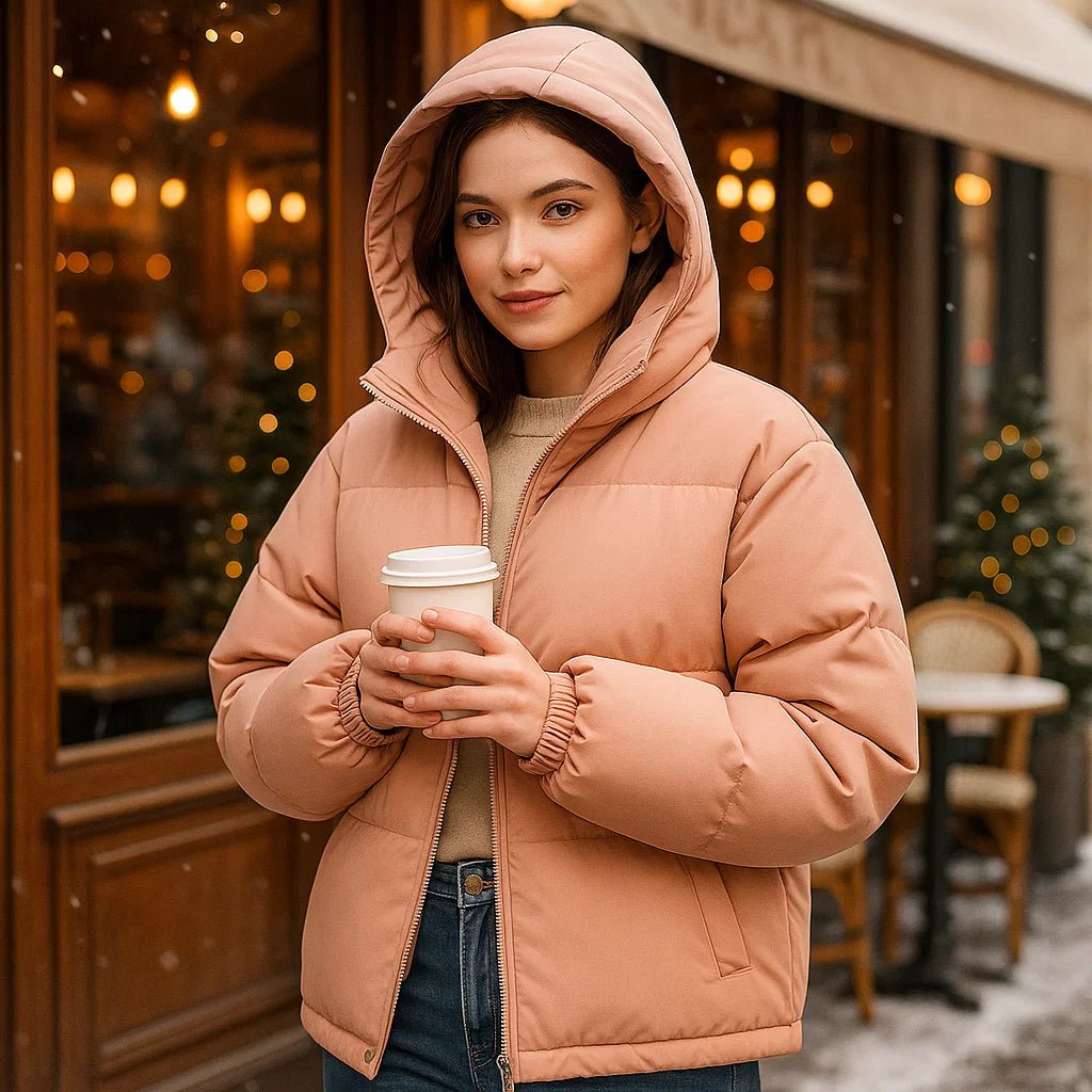 Stilla - Ciepła Kurtka z Kapturem - Klasyczny Design - Komfort i Styl - vivano - warszawa