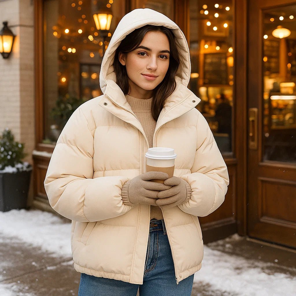 Stilla - Ciepła Kurtka z Kapturem - Klasyczny Design - Komfort i Styl - vivano - warszawa