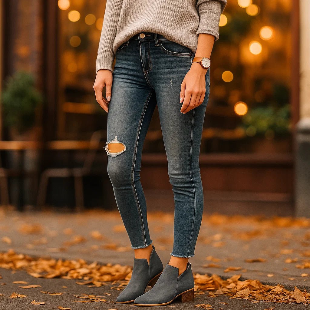 Stilla – Damskie Botki na Obcasie - vivano - warszawa