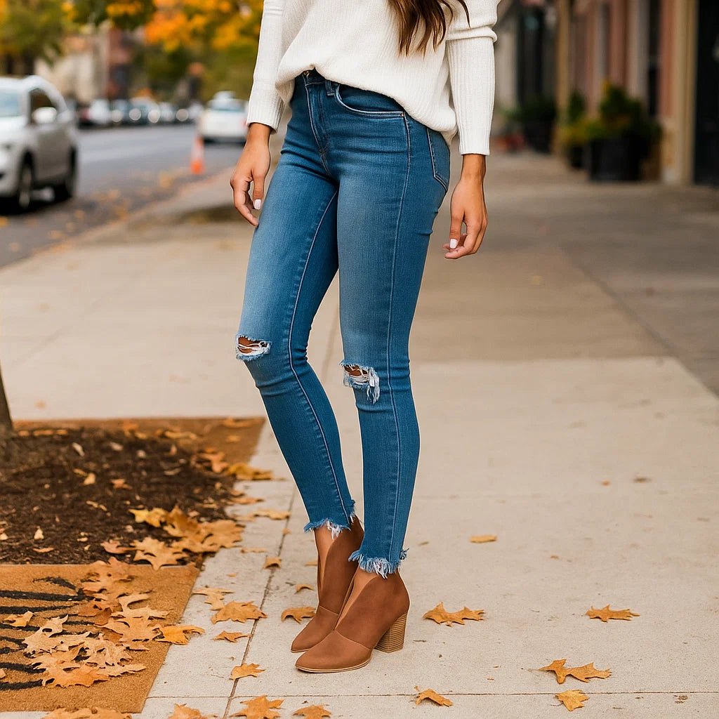 Stilla – Modne Botki Skórzane - vivano - warszawa