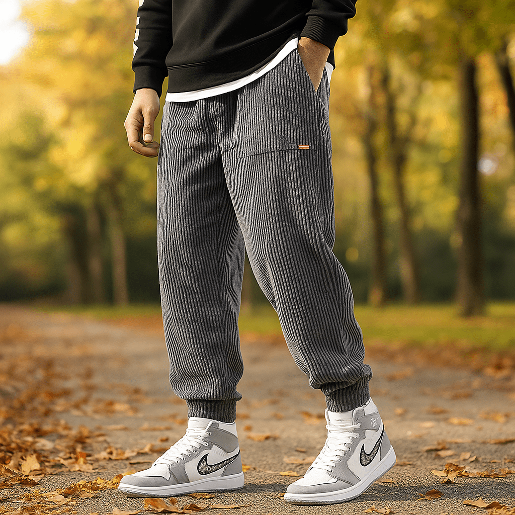 Stilla - Stylowe Spodnie Sztruksowe - Komfort i Elegancja - vivano - warszawa