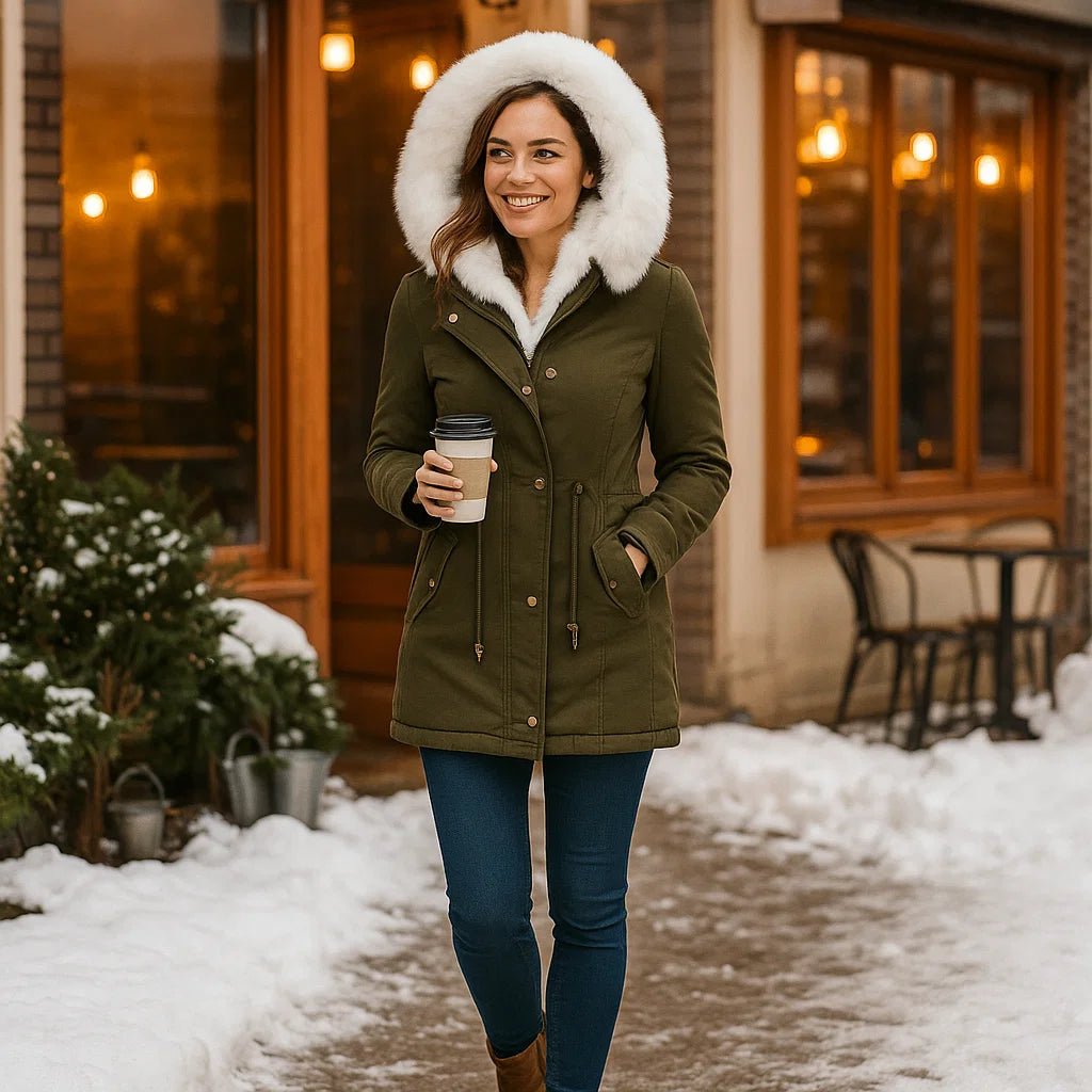 Stilla Zimowy Płaszcz - Komfortowy - Izolujący - Stylowy - vivano - warszawa