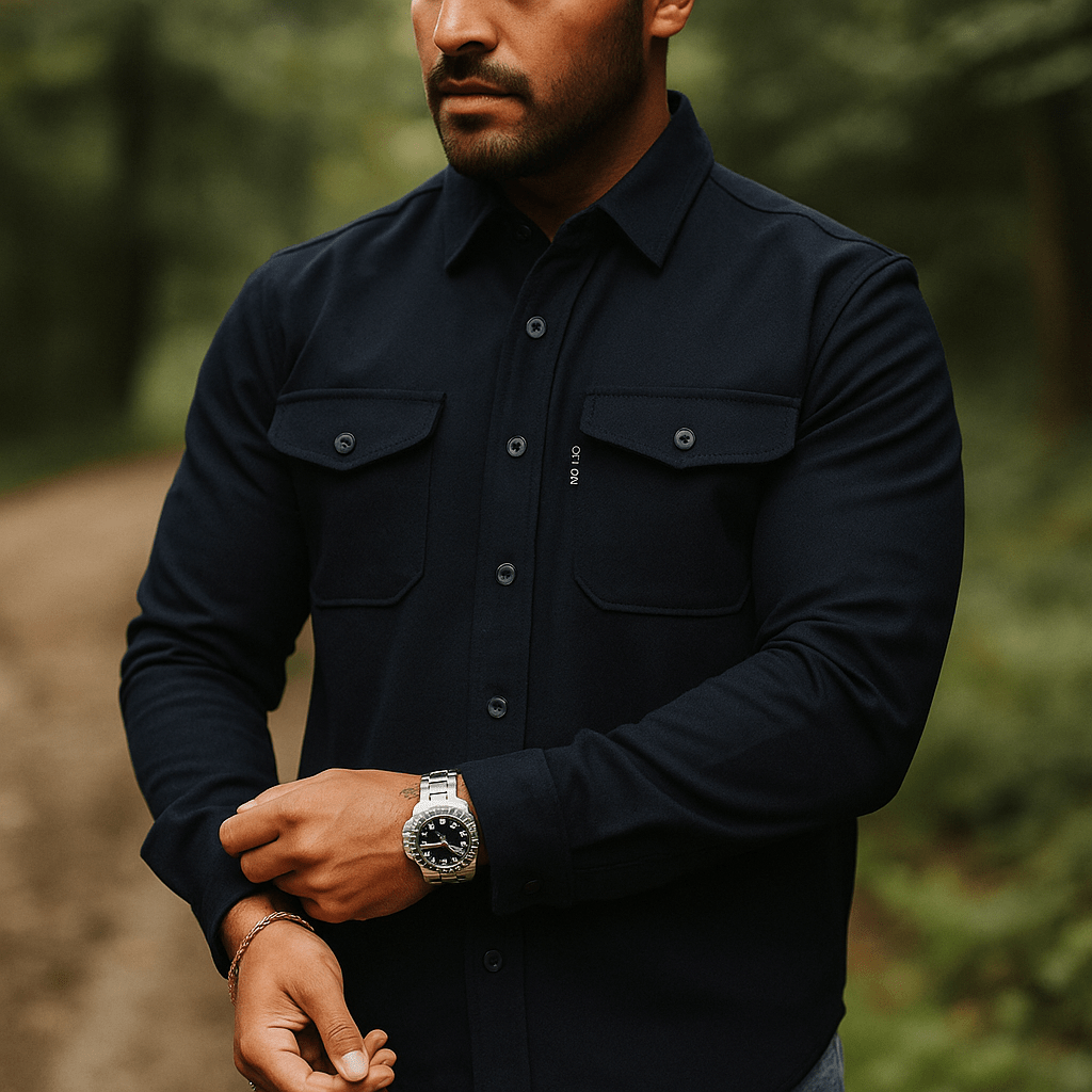 Stylowa koszula na jesień - Komfortowa - Ponadczasowa elegancja - vivano - warszawa