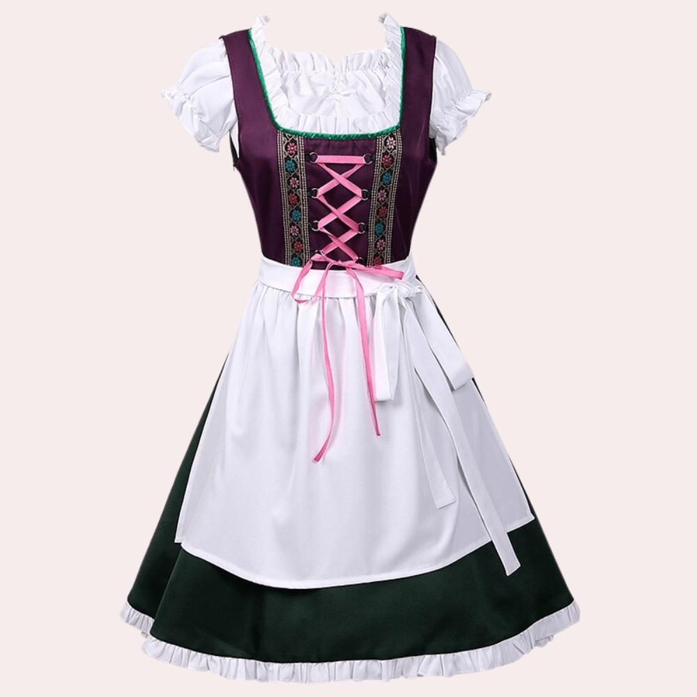 Sukienka Dirndl dla kobiet - Oddychający materiał - Tradycyjny styl Oktoberfest - vivano - warszawa