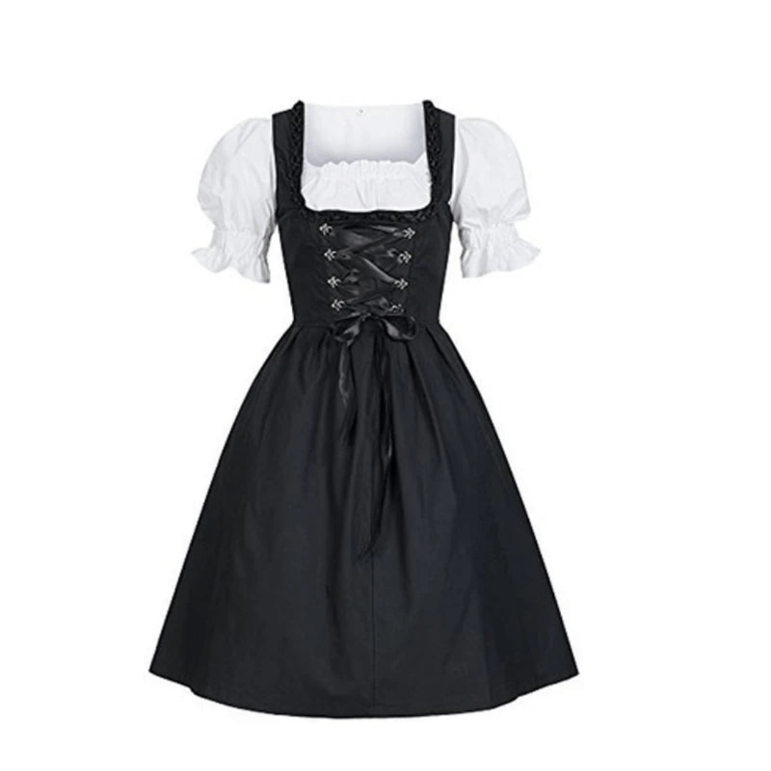 Sukienka Dirndl - Lekki Materiał - Tradycyjny Wygląd Oktoberfest - vivano - warszawa