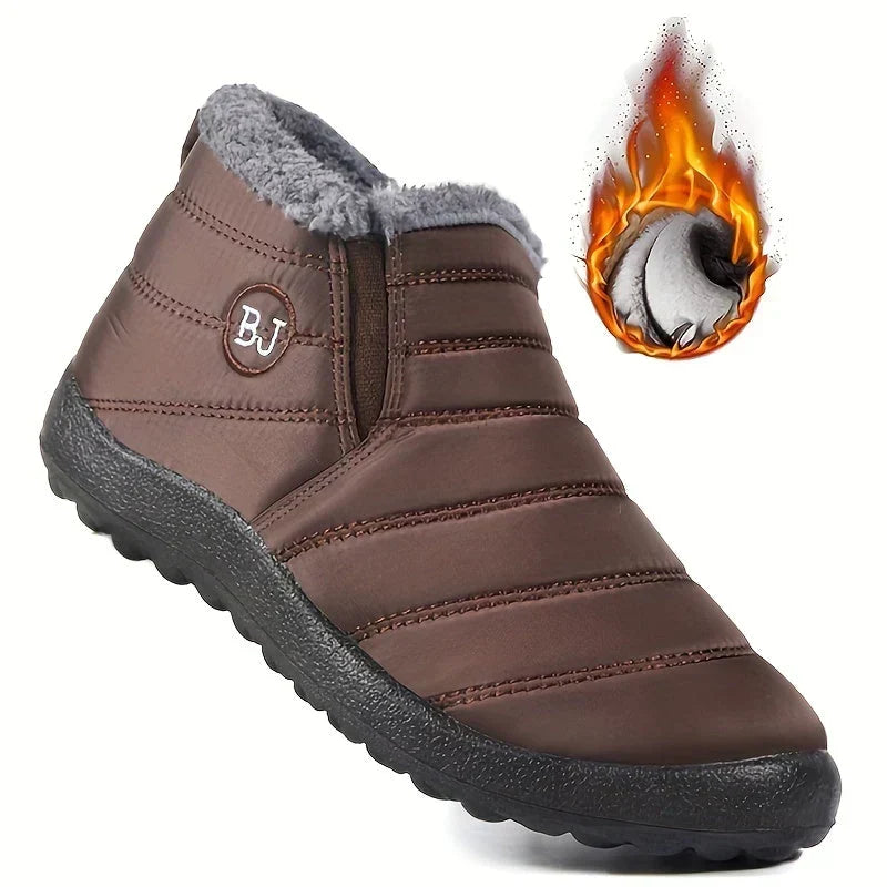 Botki Damskie | Ocieplane, Wsuwane | Ciepłe z Podszewką Fleece na Zimę