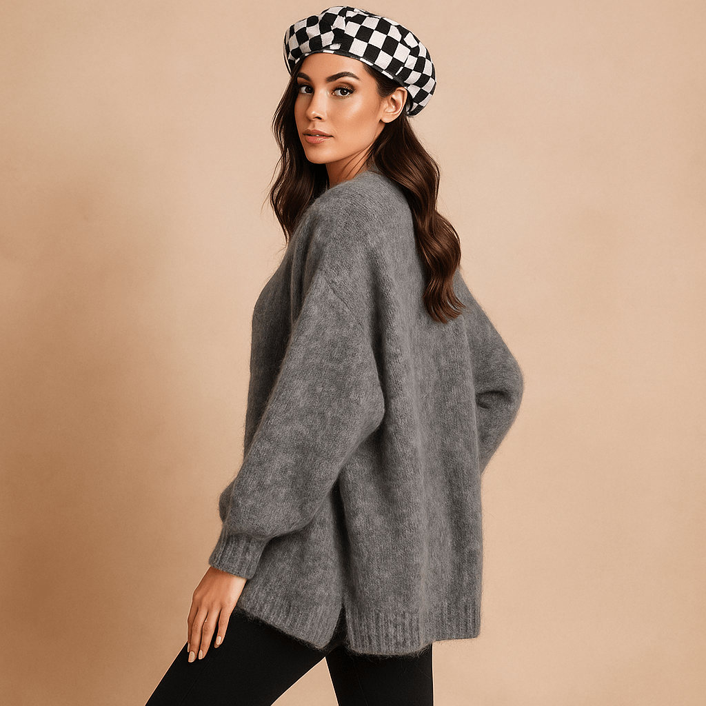 Tykk og Varm Cardigan - Komfortowy - Stylowy - Ciepły - Miękki - vivano - warszawa