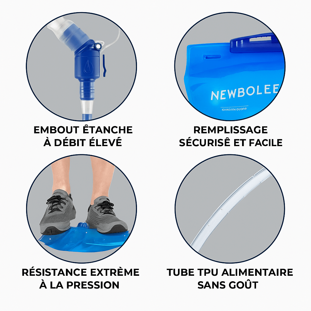 Ultralekka kamizelka do hydratacji 2L - unisex - bieganie rower - vivano - warszawa