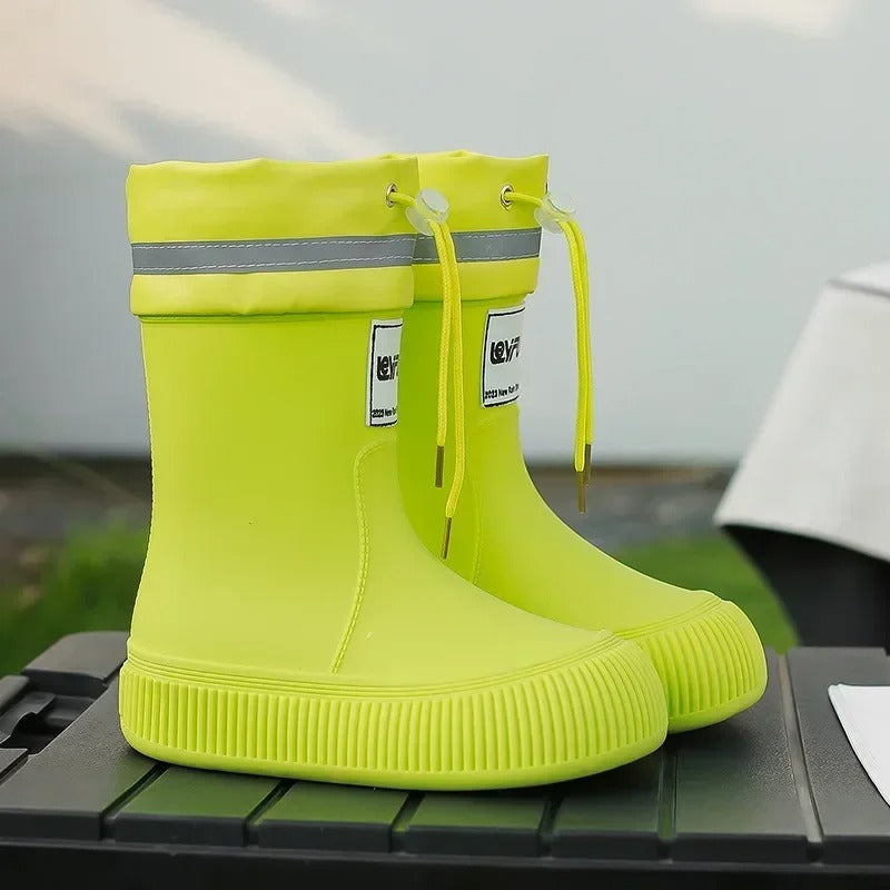 Damskie Gumowe Buty | Lekkie, Wodoszczelne | Do Deszczu
